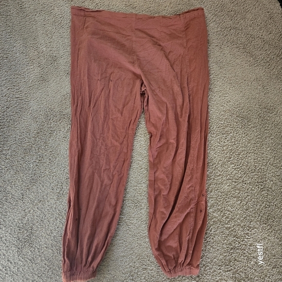 Electric Feathers drawstring lants rust M/L - Picture 7 of 11